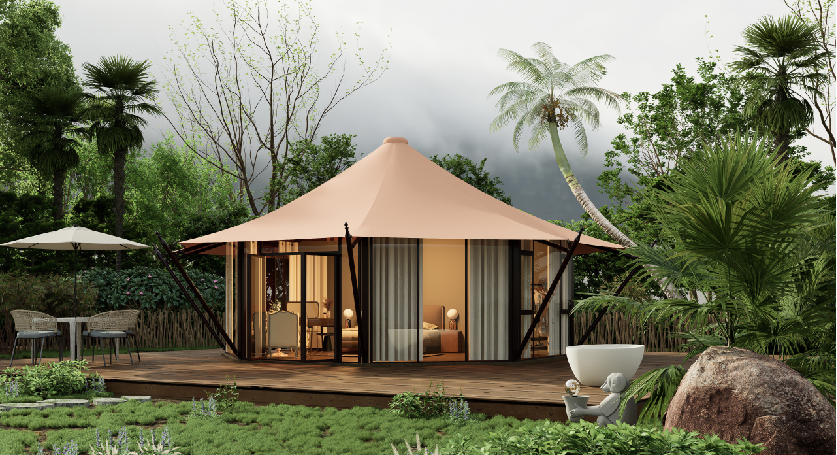 卫滨区异形篷房定制：专属设计赋能，打造城市户外专属名片